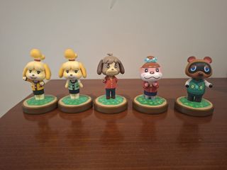 Pack 5 Amiibos Animal Crossing Nintendo