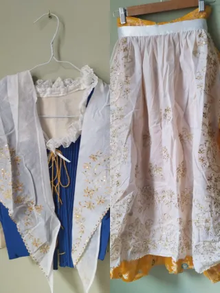 Vestido completo alicantina 