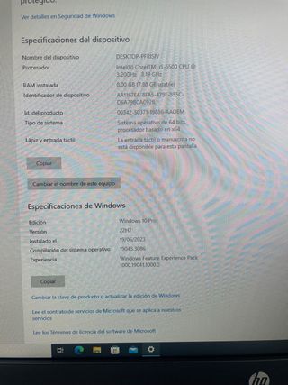 Ordenador HP EliteOne 800 G2 23 AIO 