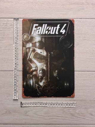 Poster Fallout 4 Bethesda 2015 poster alluminio