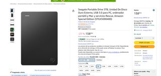 Seagate Portable Drive 5TB Unidad De Disco Duro