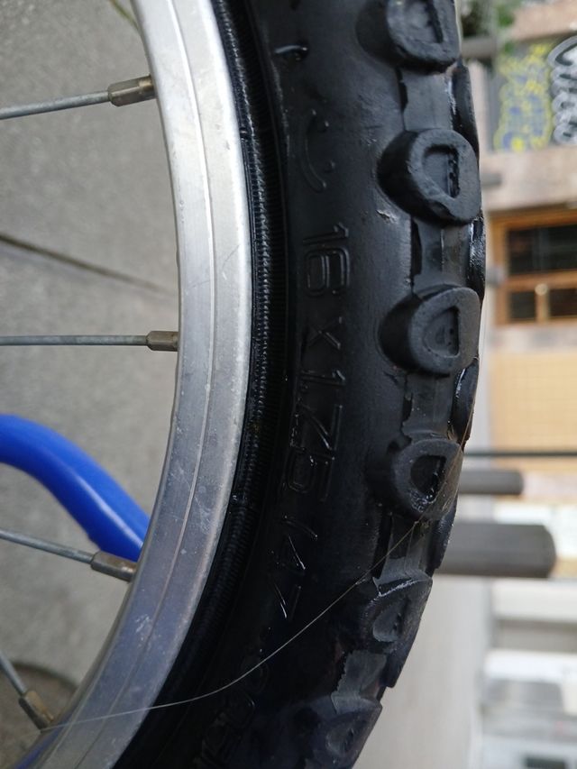 Bicicleta infantil azul Btwin