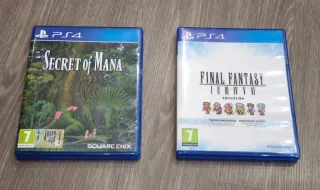 LOTE PS4 SECRET OF MANA + FINAL FANTASY COLLECTION