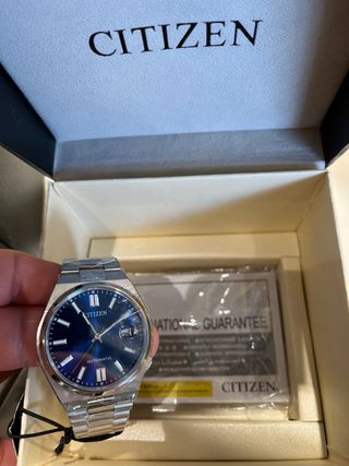 Reloj Citizen Automático NJ0150 Azul