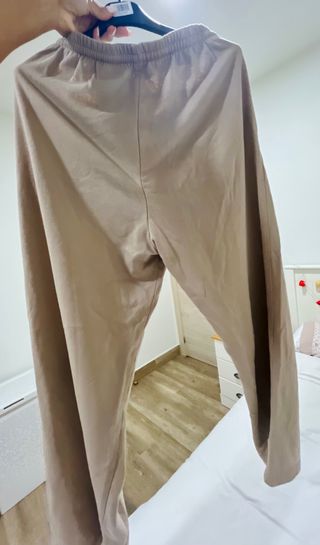 Pantalon ancho H&M color beige 