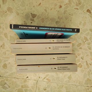 LOTE DE 5 LIBROS