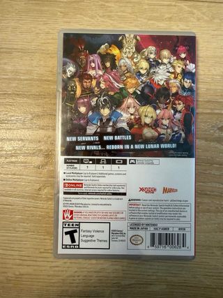 Fate/Extella Link Nintendo Switch RPG