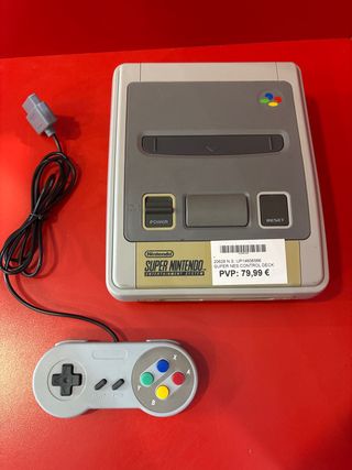 Consola Super Nintendo + Mando