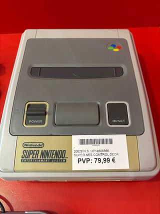Consola Super Nintendo + Mando