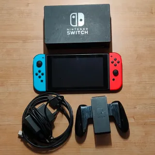 Pack Nintendo Switch Azul y Rojo