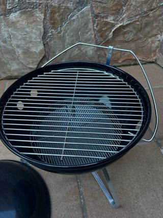 Barbacoa Weber Negra y Plateada