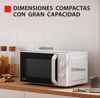 Microondas Toshiba MW2-MG20P(WH) Nuevo