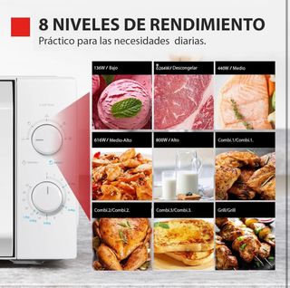 Microondas Toshiba MW2-MG20P(WH) Nuevo