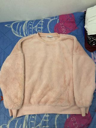 Sudadera Lefties rosa suave Talla M