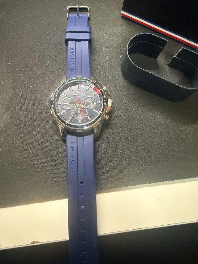 Reloj Tommy Hilfiger Hombre Azul/plateado