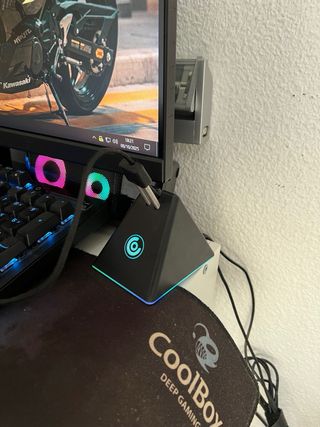 Soporte Bungee para Cable de Ratón