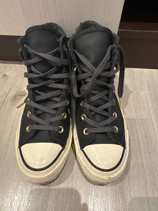 Converse negras talla 39
