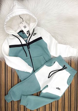 Conjunto Nike niña/niño cremallera rosa