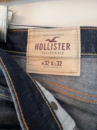 Pantalón vaquero Hollister azul oscuro 32x32