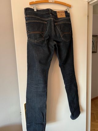 Pantalón vaquero Hollister azul oscuro 32x32