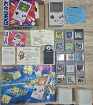 Nintendo Game Boy Classic Completa + Extras