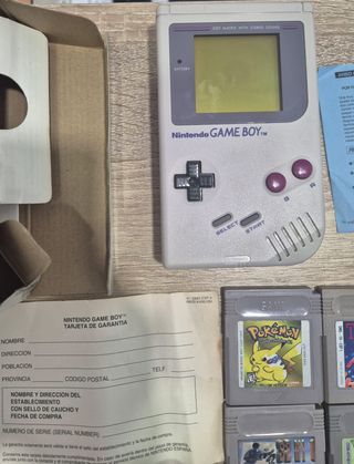 Nintendo Game Boy Classic Completa + Extras