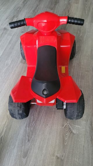 Quad infantil rojo