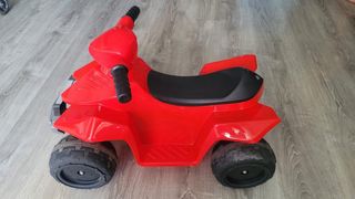 Quad infantil rojo