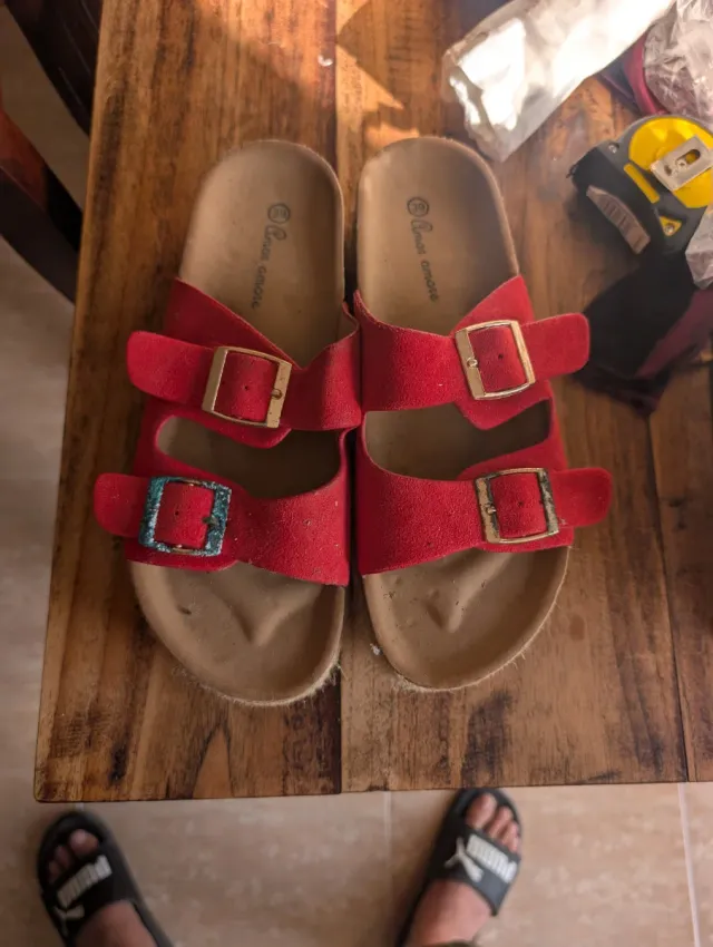 Sandalias esparto suela goma mujer talla 39