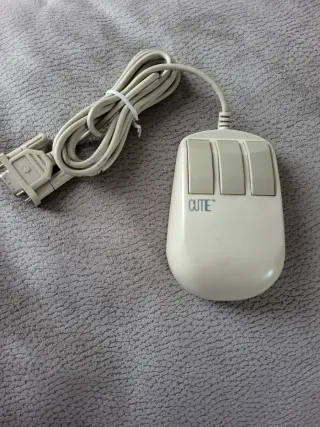 Ratón CUTIE beige 3 botones