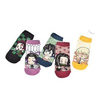 Pack 5 calcetines cortos Kimetsu no Yaiba