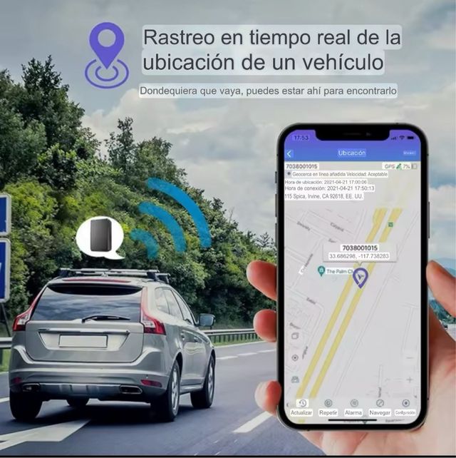 Localizador GPS Rastreador 4g , batería 1200 mAh