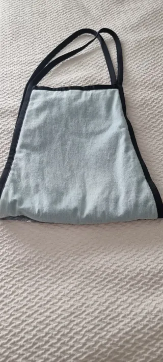 Bolso lentejuelas Tous negro y plateado