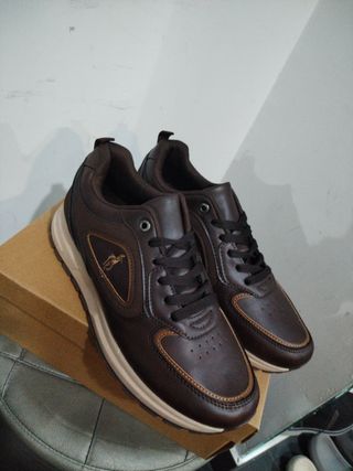 Scarpe sportive casual marrone uomo 42