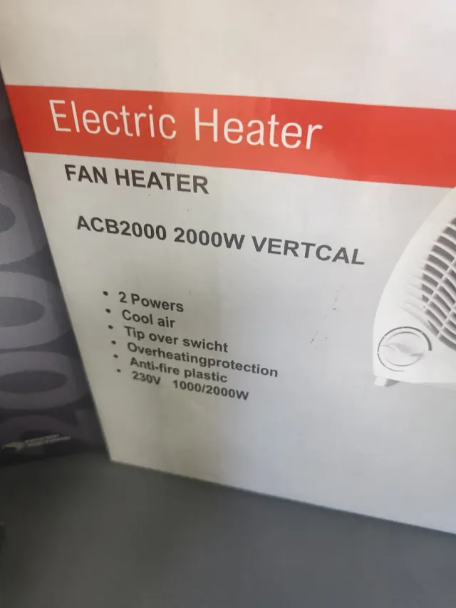 Riscaldatore elettrico Artica ACB2000 2000W