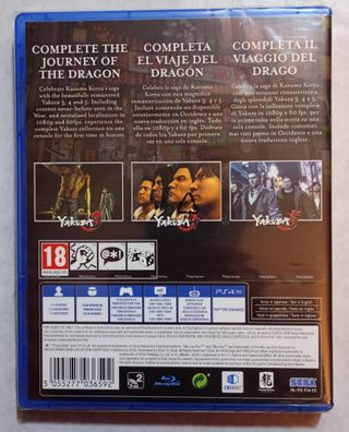Yakuza Remastered Collection PS4 precintado ES