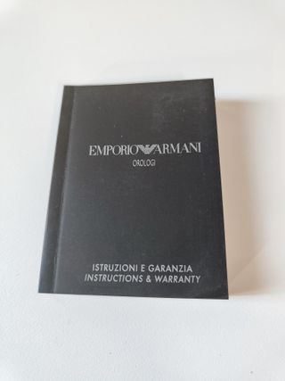 Reloj Emporio Armani AR-1788 Plateado