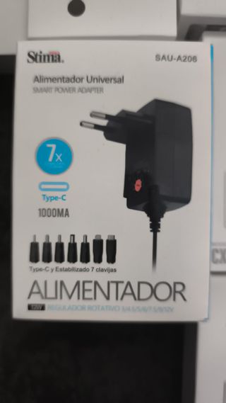 Cargador Stima Universal 7 Clavijas Type-C