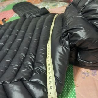 Plumifero twin set Talla S Negro