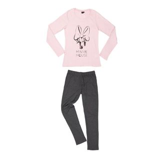 Conjunto pijama Minnie Mouse algodón mujer