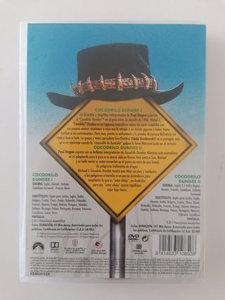 Doble DVD Cocodrilo Dundee I y II