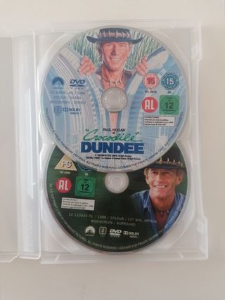 Doble DVD Cocodrilo Dundee I y II
