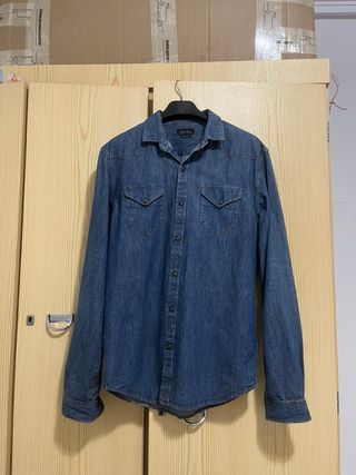 Camisa vaquera Zara Talla S