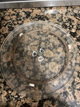 Plato giratorio microondas 25,5cm
