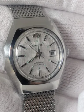 Reloj Orient Automático Mujer Plata