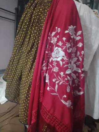 Conjunto Baturra Marrón y Rojo