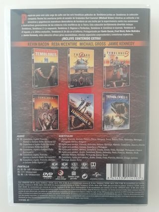 Colección DVD Temblores (6 películas)