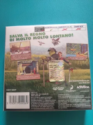 Shrek Tercero Game Boy Advance Nintendo precintado