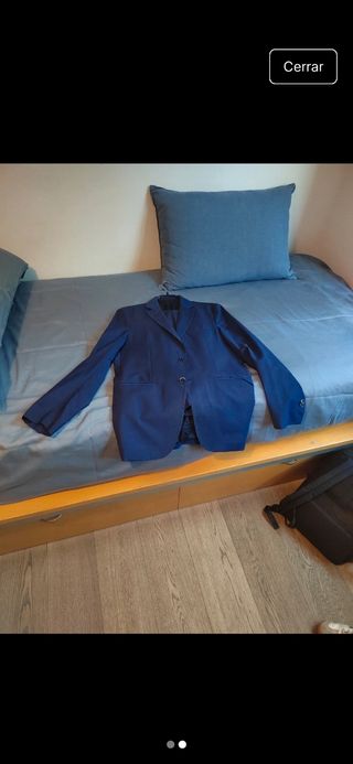 Traje azul marino Massimo Dutti