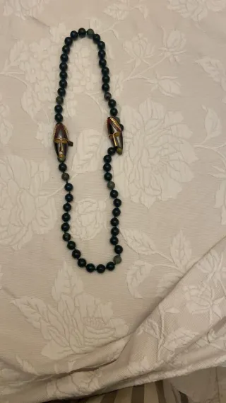 Collar Bimba y Lola Negro y Dorado